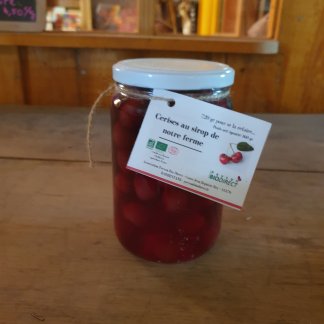 Cerises au sirop